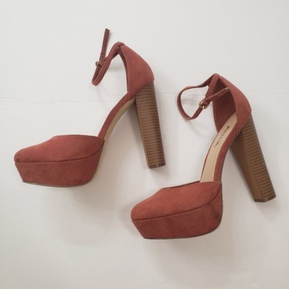 JustFab Ankle Tie Jayla Pumps - Picture 5 of 8